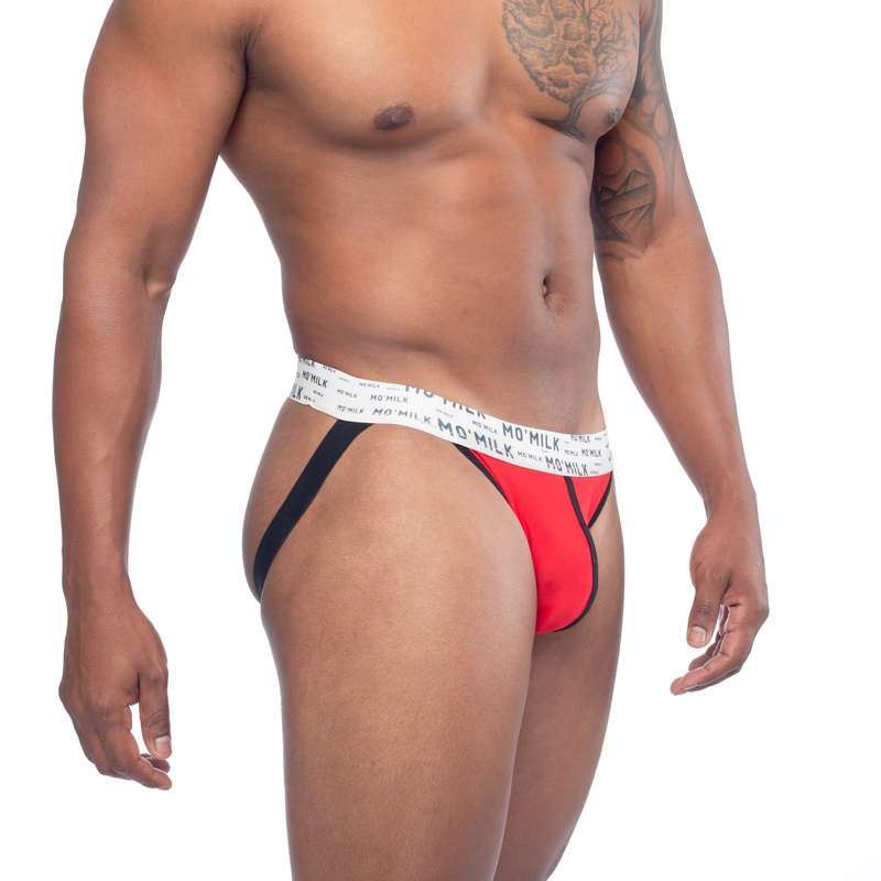 MO'MILK Jason Breve Jockstrap - L