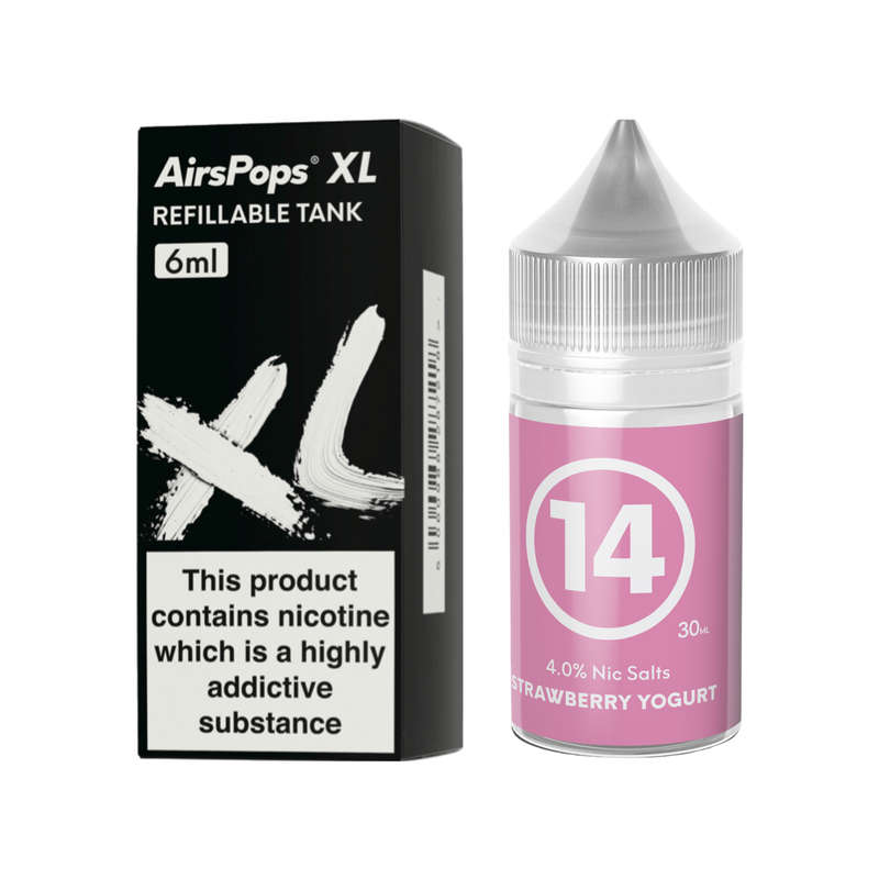 AirsPops XL Refillable Pod & 313 AirsPops E-Liquid Bundle