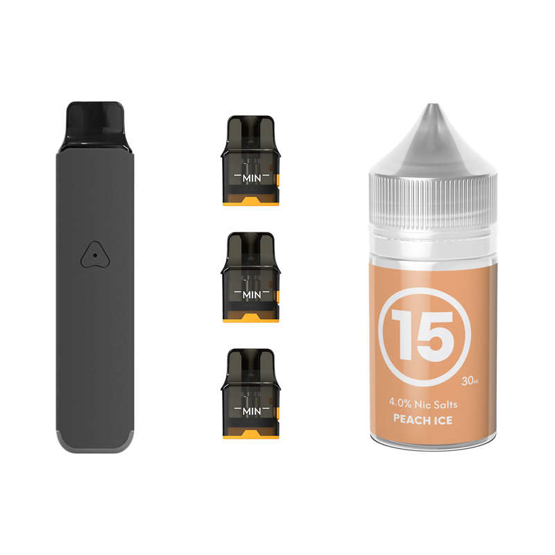 Airscream Pro LITE Device, Refillable Pods and E-Liquid Bundle