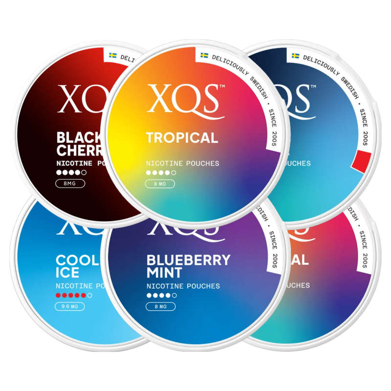 XQS Nicotine Pouches 8-11mg
