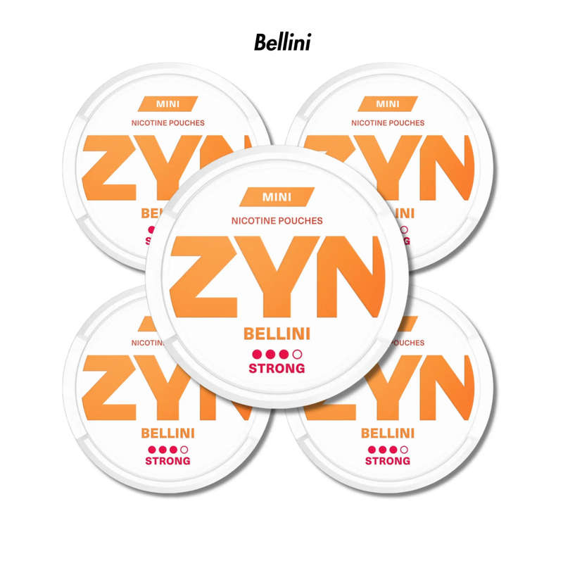 5-Pack ZYN Mini Strong Nicotine Pouches - 6mg