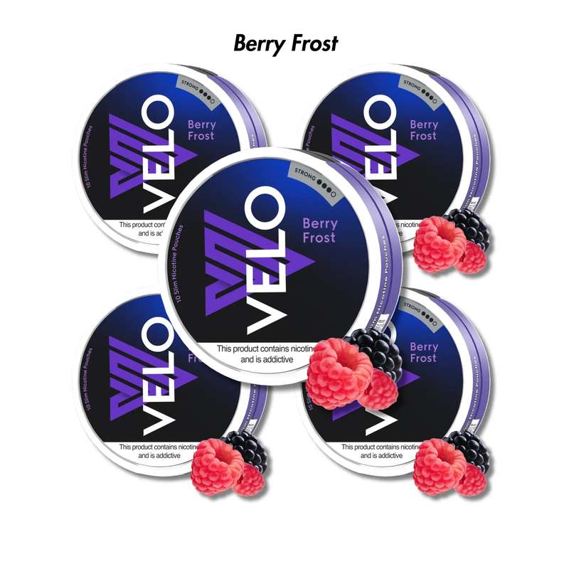 5-Pack VELO Nicotine Pouches Bundle - Strong 10mg