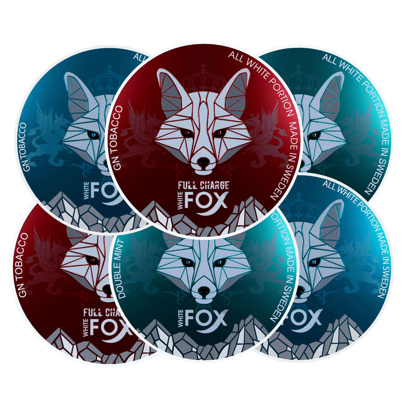 White Fox Nicotine Pouches 12mg