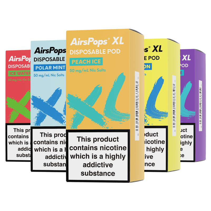 AirsPops XL Prefilled Disposable Pod 10ml - 5%