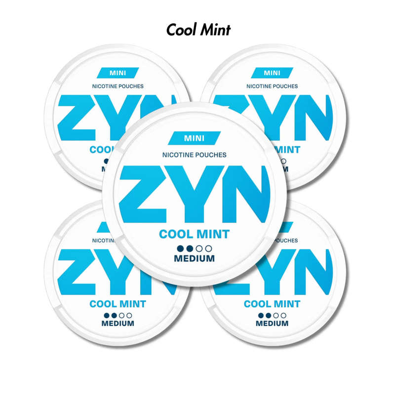 5-Pack ZYN Mini Medium Nicotine Pouches - 3mg