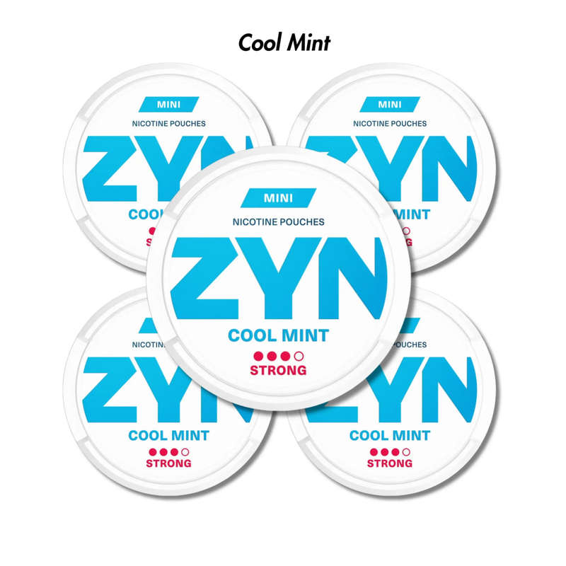 5-Pack ZYN Mini Strong Nicotine Pouches - 6mg
