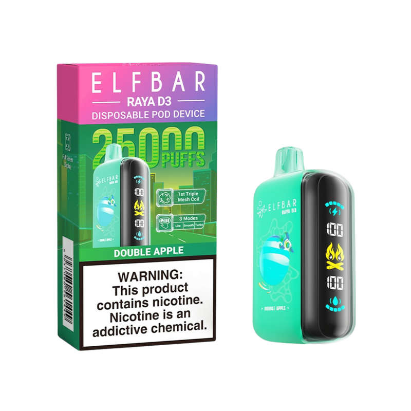 Elf Bar Raya D3 25k Disposable Vape - 5%