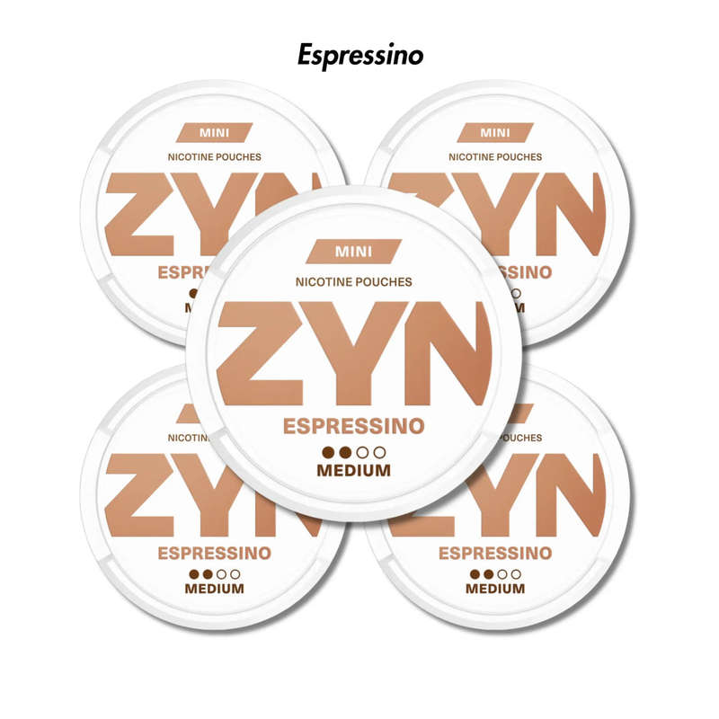 5-Pack ZYN Mini Medium Nicotine Pouches - 3mg