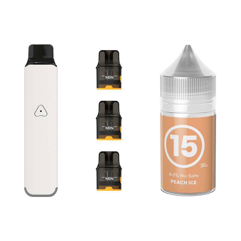 Airscream Pro LITE Device, Refillable Pods and E-Liquid Bundle