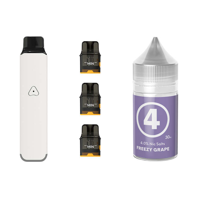 Airscream Pro LITE Device, Refillable Pods and E-Liquid Bundle