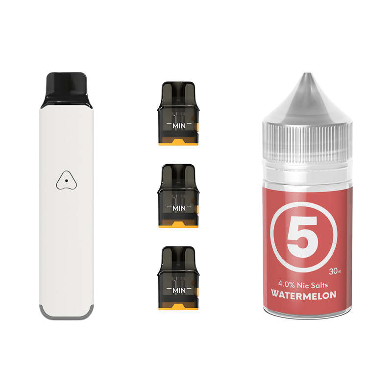 Airscream Pro LITE Device, Refillable Pods and E-Liquid Bundle
