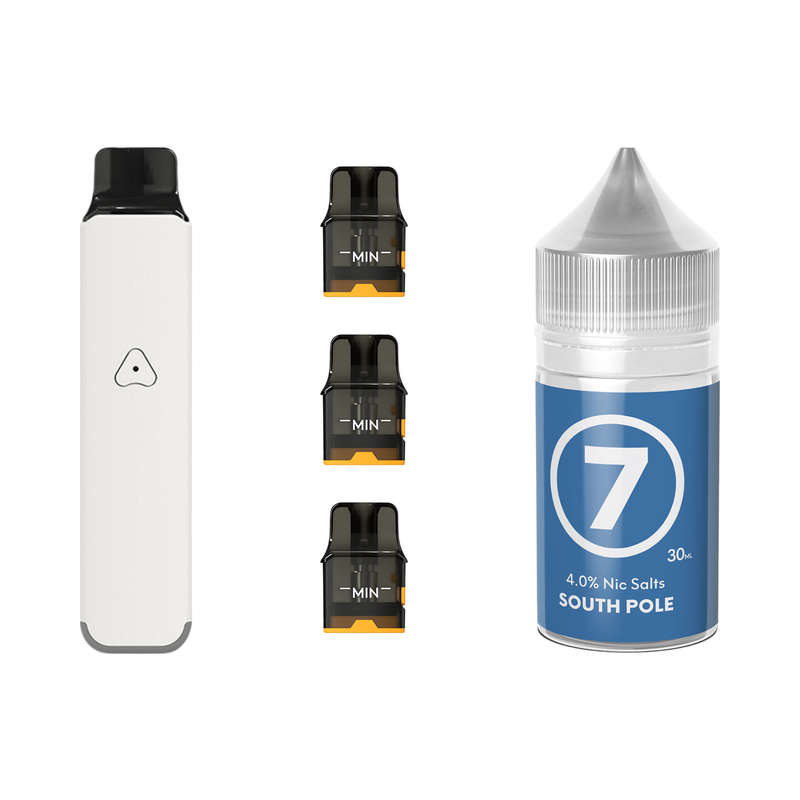 Airscream Pro LITE Device, Refillable Pods and E-Liquid Bundle
