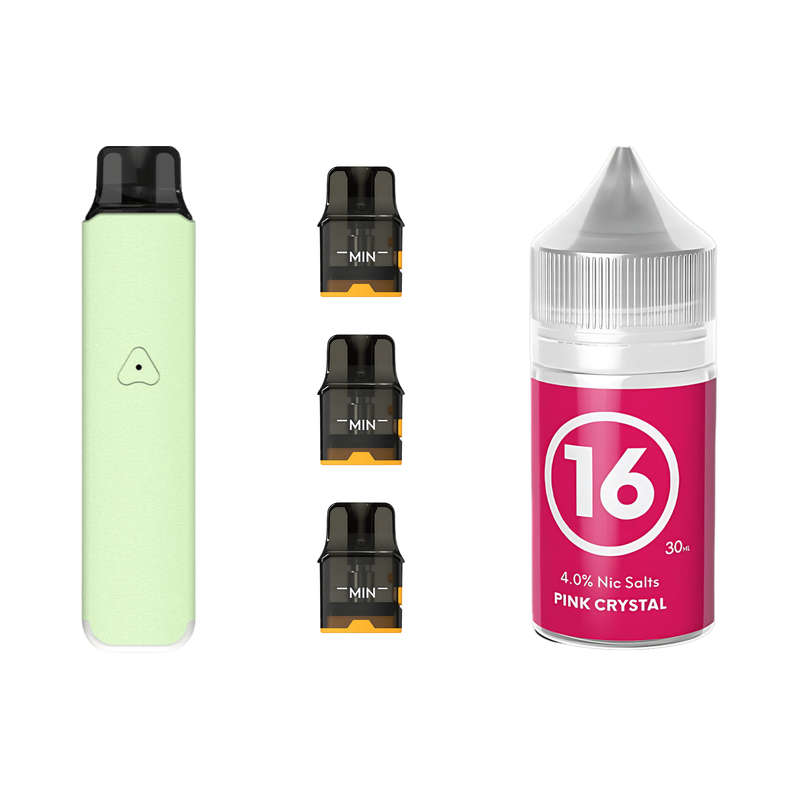 Airscream Pro LITE Device, Refillable Pods and E-Liquid Bundle