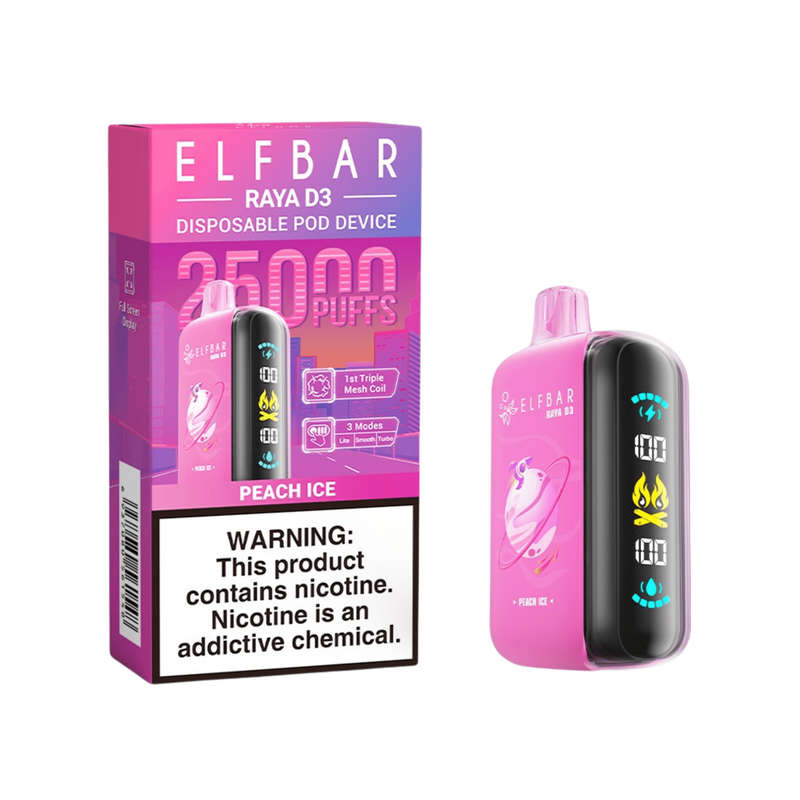 Elf Bar Raya D3 25k Disposable Vape - 5%