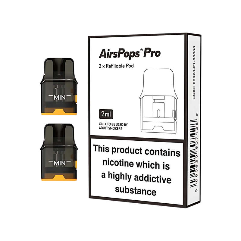 Airscream Pro II / Pro LITE Refillable Pod 2-Pack