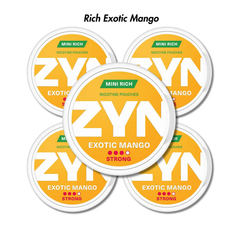 5-Pack ZYN Mini Strong Nicotine Pouches - 6mg