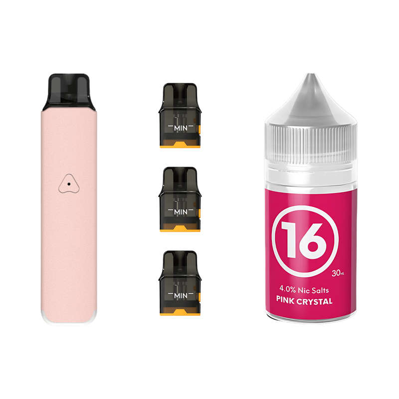 Airscream Pro LITE Device, Refillable Pods and E-Liquid Bundle
