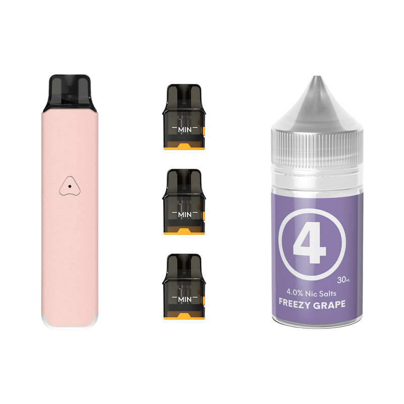 Airscream Pro LITE Device, Refillable Pods and E-Liquid Bundle