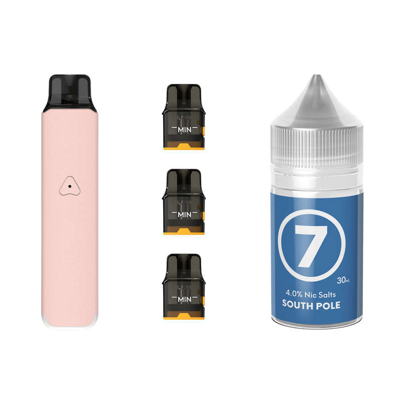 Airscream Pro LITE Device, Refillable Pods and E-Liquid Bundle