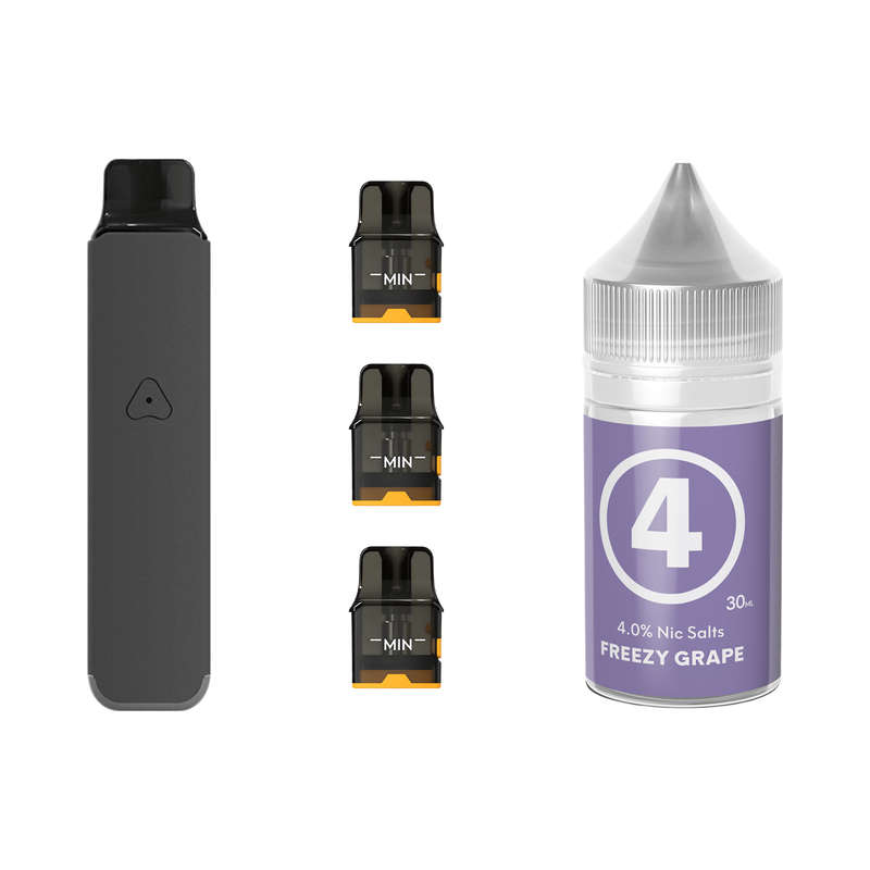 Airscream Pro LITE Device, Refillable Pods and E-Liquid Bundle