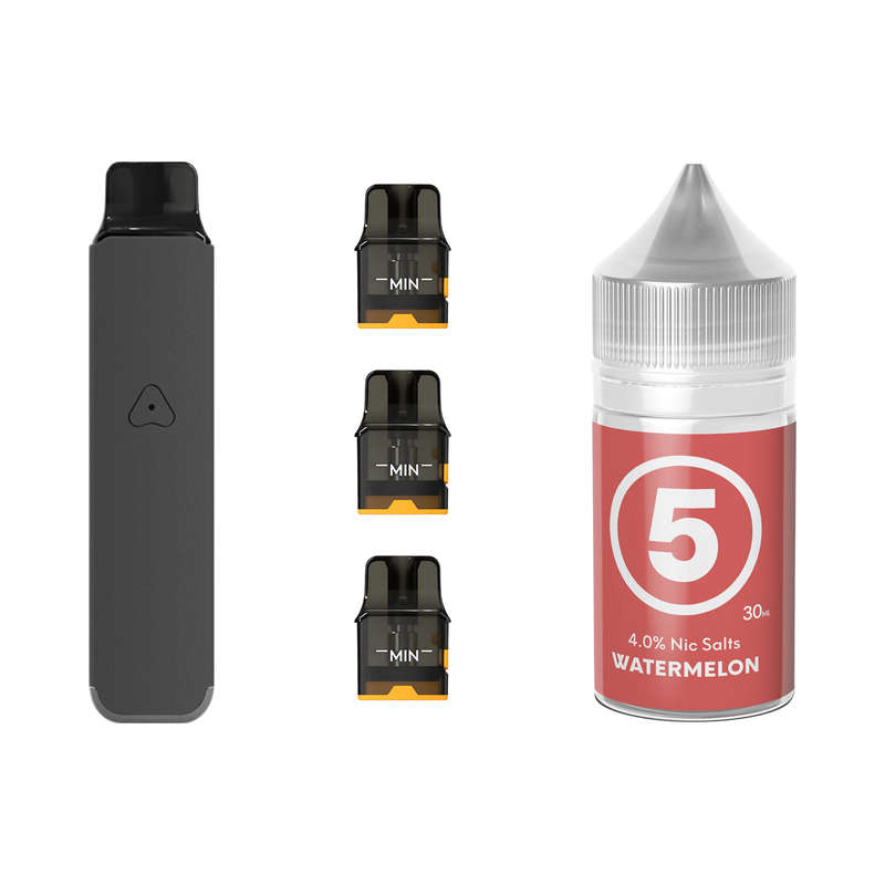 Airscream Pro LITE Device, Refillable Pods and E-Liquid Bundle