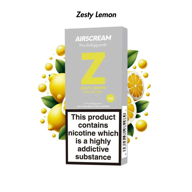 Airscream Pro II / Pro LITE Prefilled Disposable Pods 2-Pack - 5%