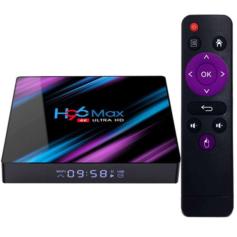 Wireless Android 9.0 TV Box with Bluetooth 4.0 Media Player TV for Smart TV