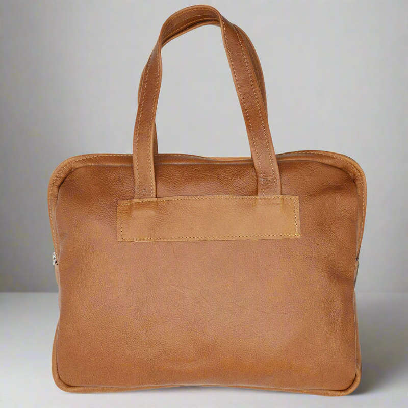 Leather Laptop Sleeve with Handle