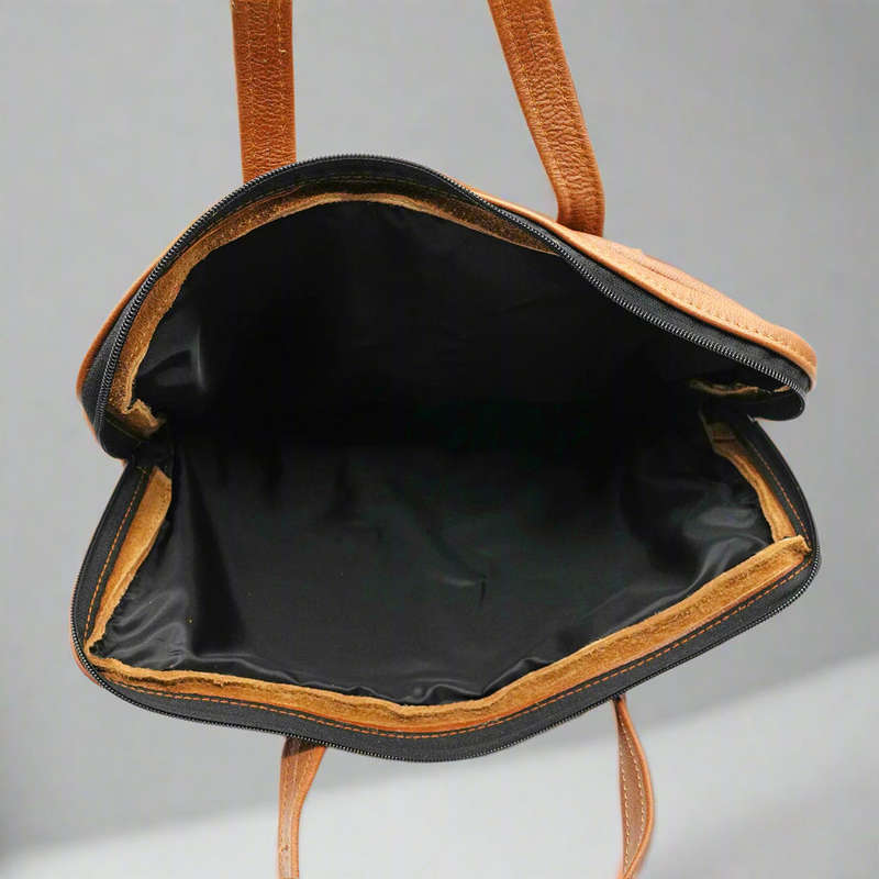 Leather Laptop Sleeve with Handle