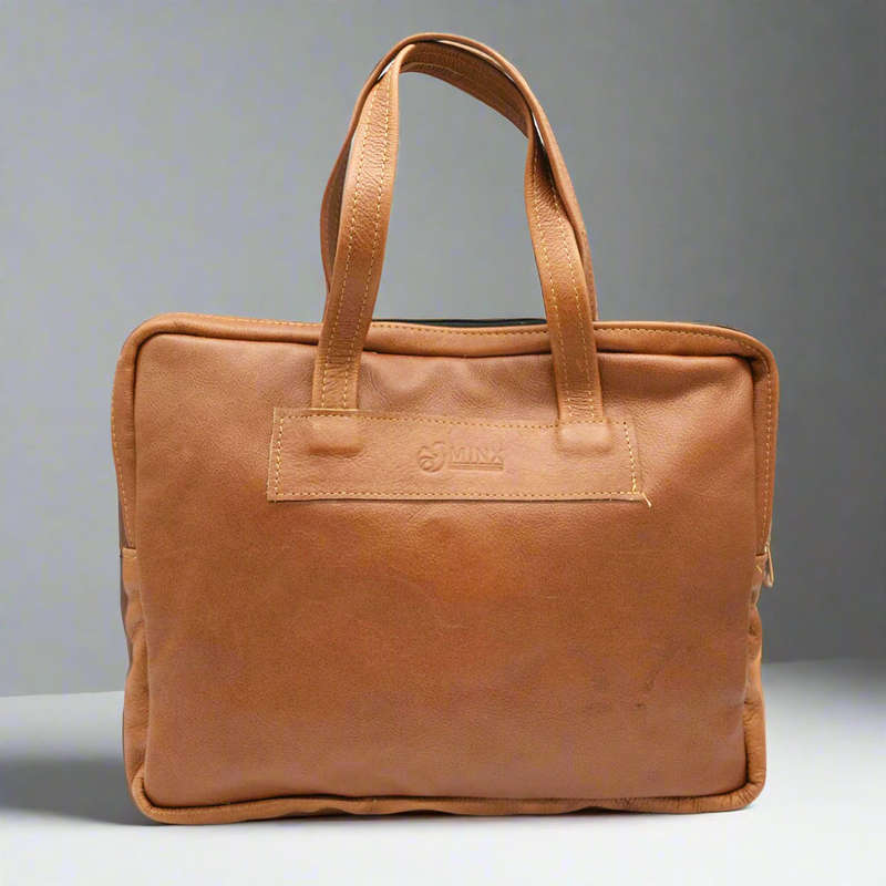 Leather Laptop Sleeve with Handle