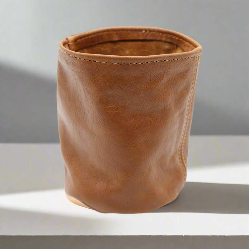 Leather Plant holder