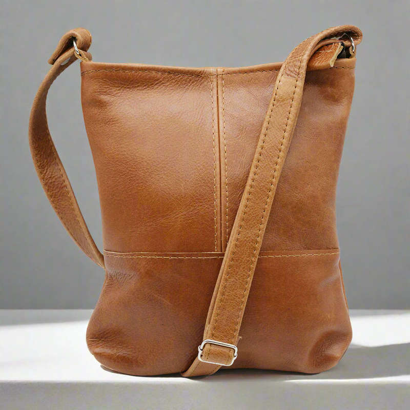 Get up and go Leather Bag