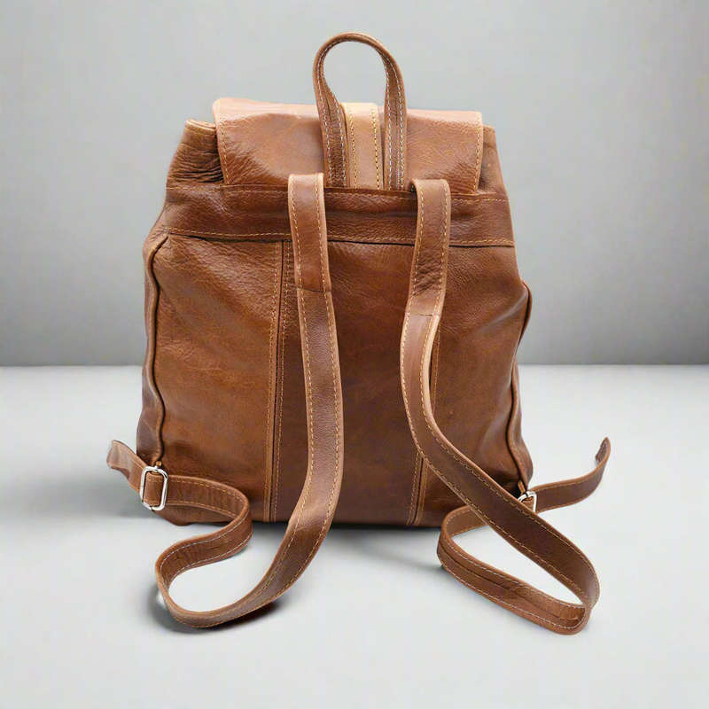Troy Leather Backpack