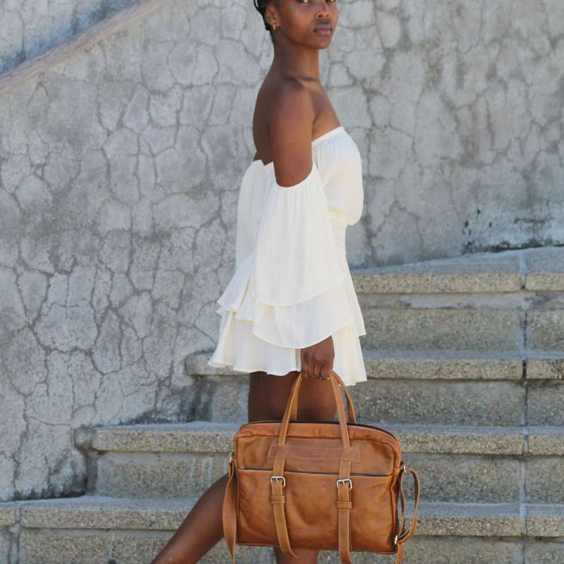 Dakota Leather Laptop Bag