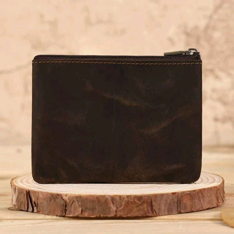 Unisex Leather Key and Card Holder