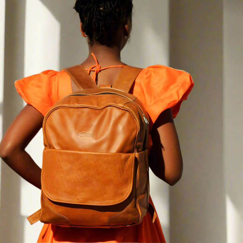 Carter Leather Backpack