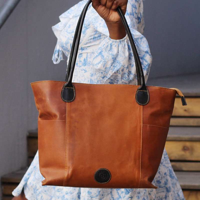 Harriett Leather Hand Bag  Combo