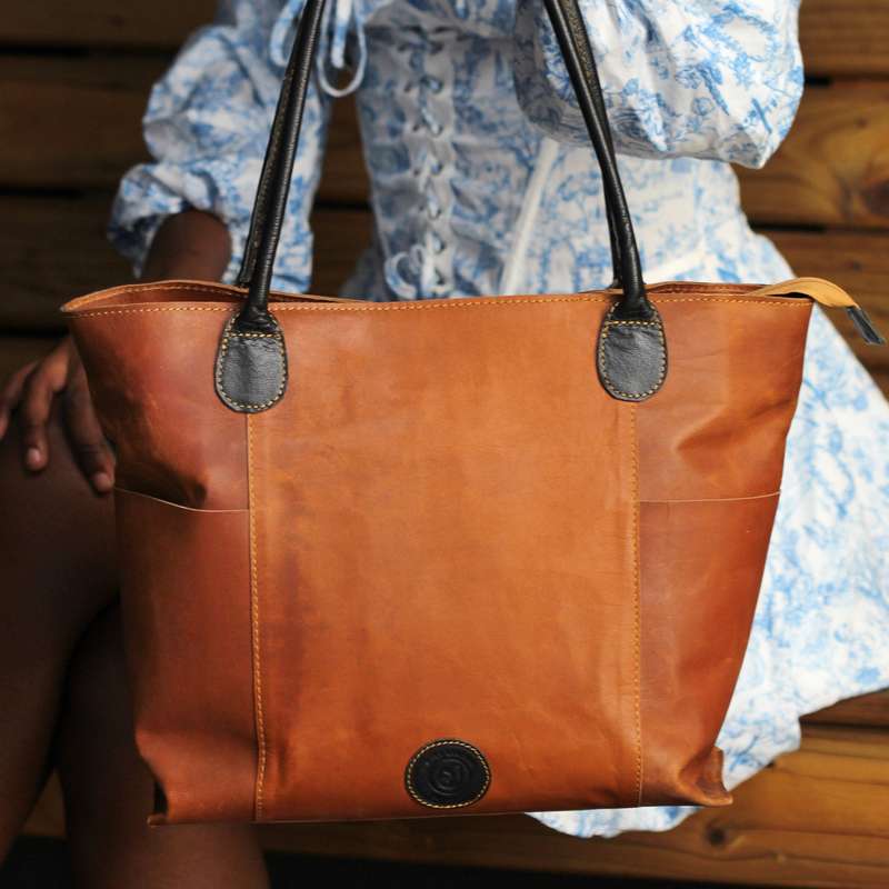Harriett Leather Hand Bag  Combo