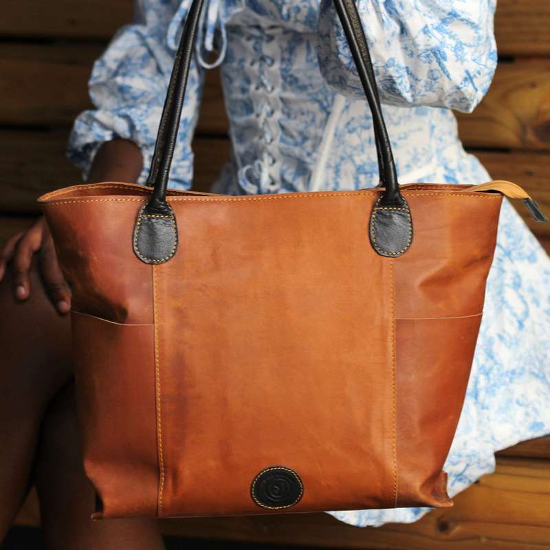 Harriett Leather Hand Bag