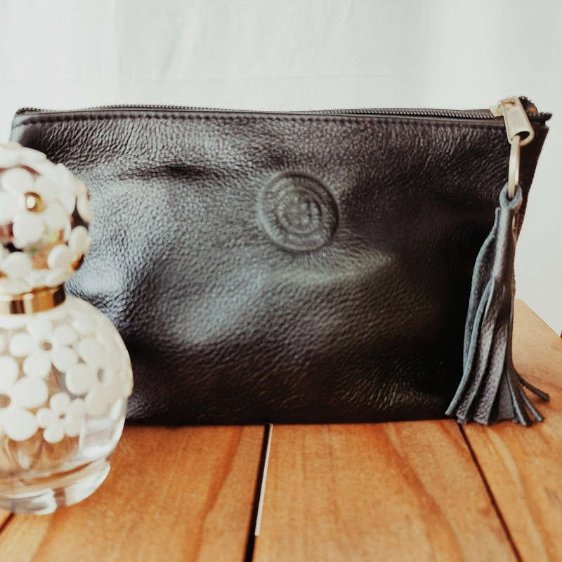 Cammy Leather Cosmetic Bag