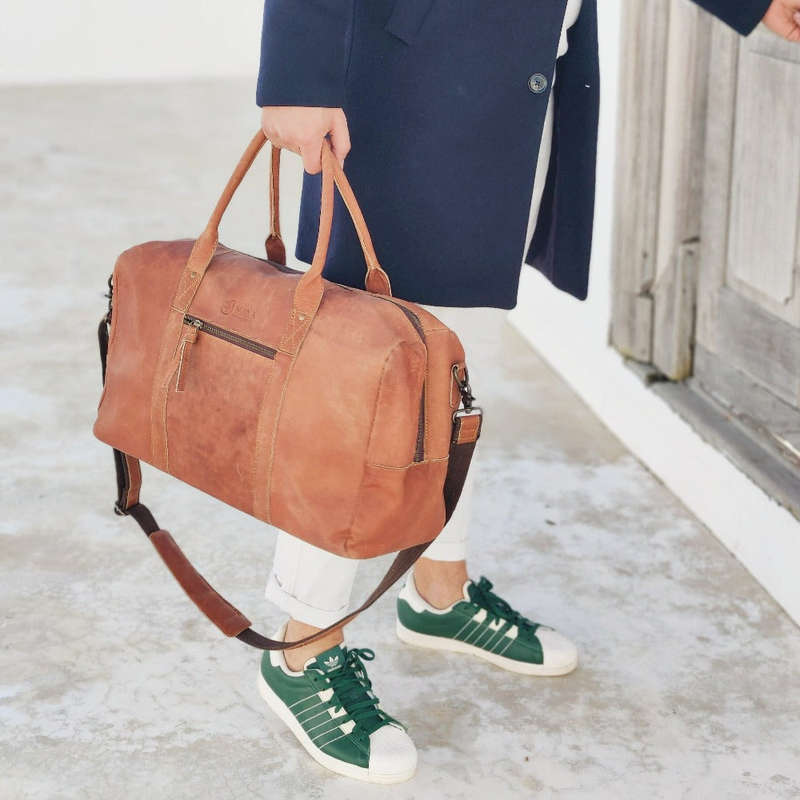 Hunter Leather Travel Bag