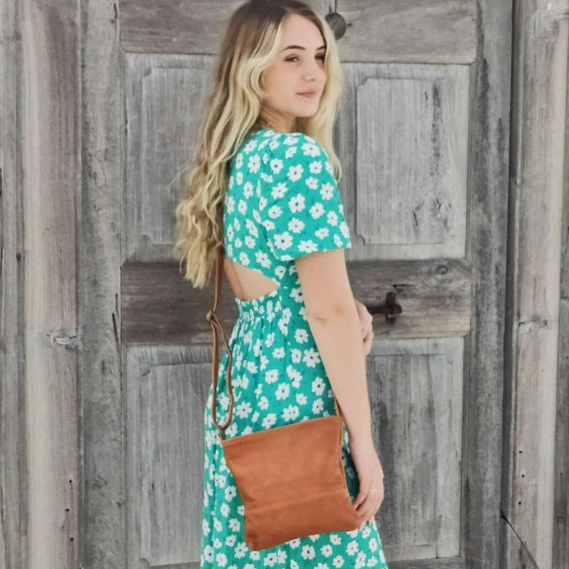 Get up and go Leather Bag