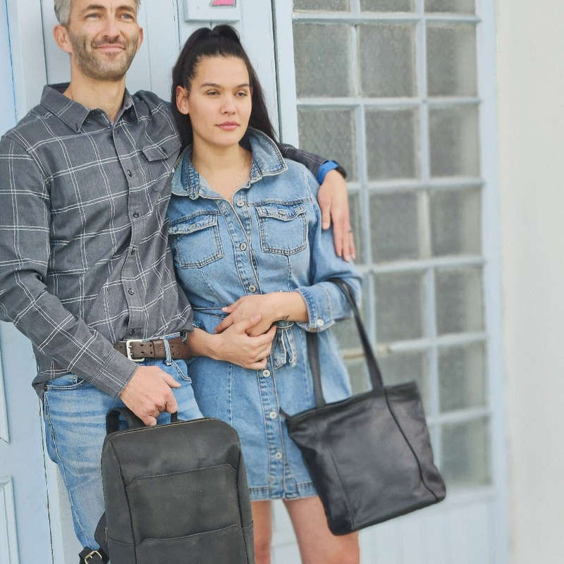 Mckenzie Leather Handbag Combo