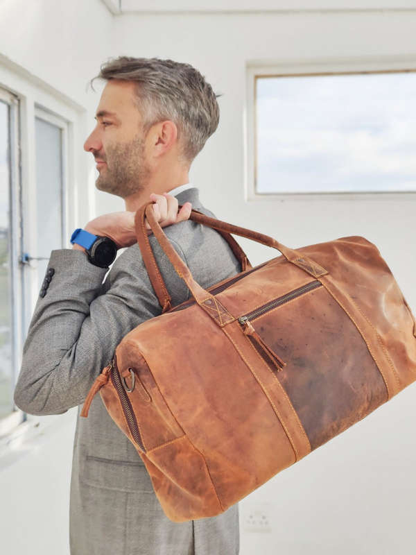 Hunter Leather Travel Bag