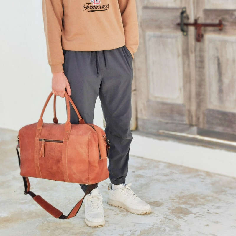 Hunter Leather Travel Bag