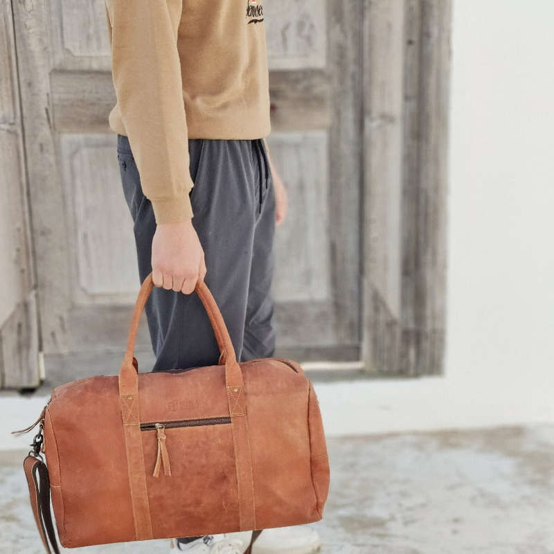 Hunter Leather Travel Bag