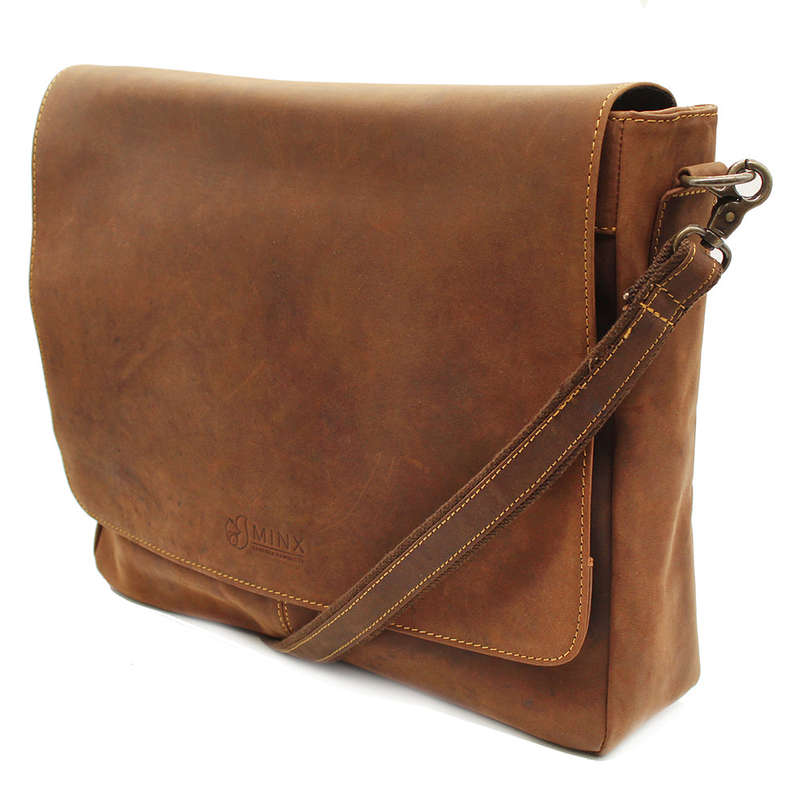 Tahiti Leather Laptop Bag