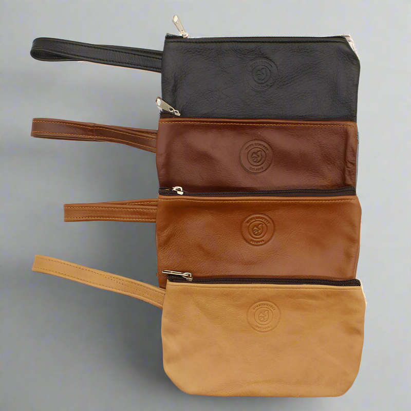 Leather Make up Bags