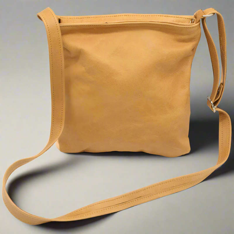 Bow Leather Sling Bag