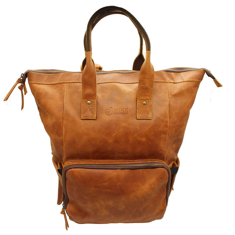 Amaliya Leather Nappy Bag